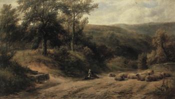 George Turner : A Scene between Grindelford Bridge and Hathersage